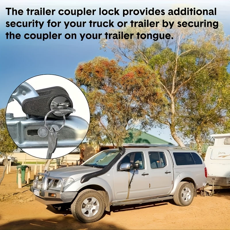 Trailer Hitch Lock, it feature - Urban Farming Usa avaliação e preço
