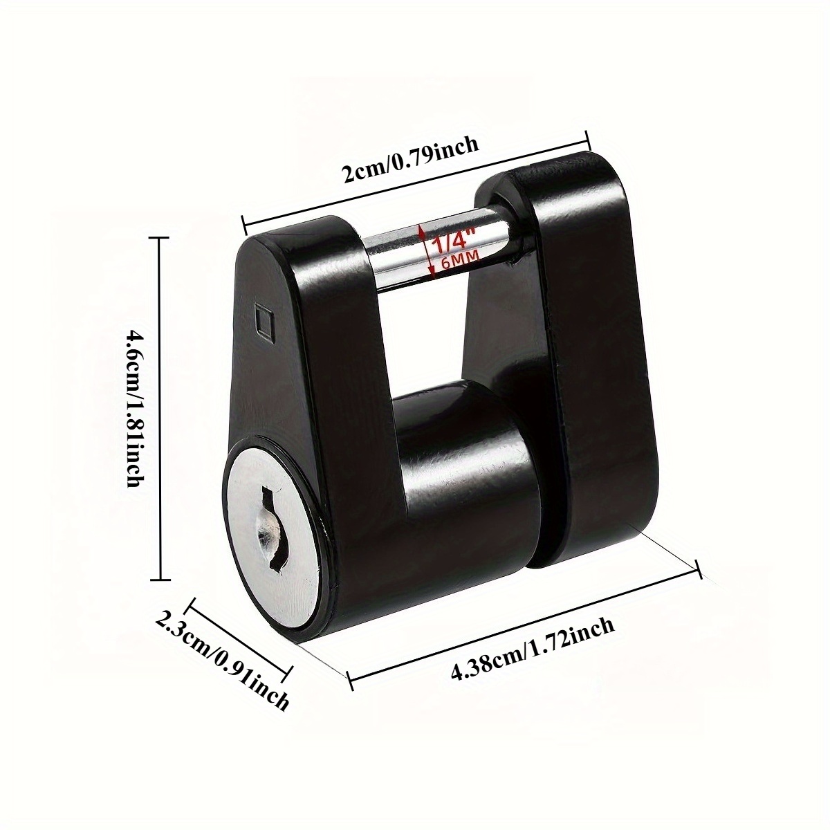 Trailer Hitch Lock, it feature - Urban Farming Usa avaliação e preço