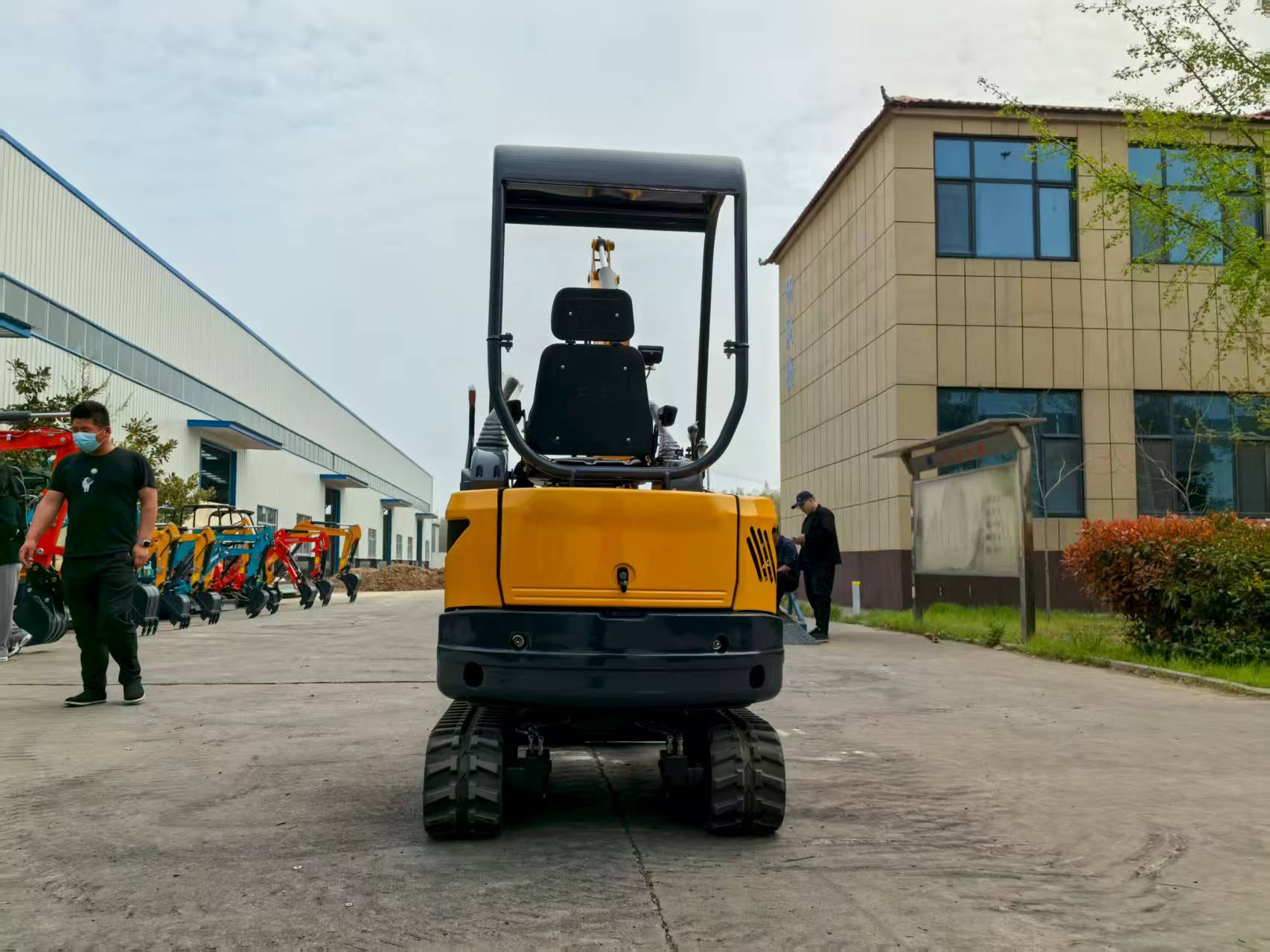 2T Tailless Small Excavator EP - Urban Farming Usa avaliação e preço